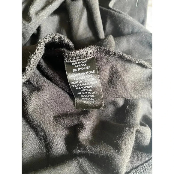 Betabrand Dress Women's Size Small Summer Nights Black Tunic - Picture 9 of 9